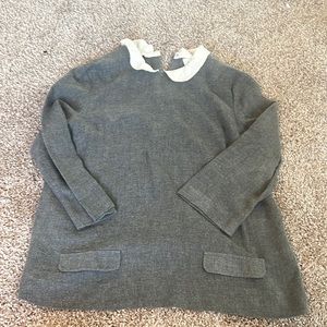 Sézane collared top
